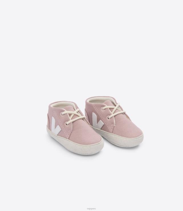 zapatos H28JT405 niños Veja bebé lienzo nena blanco